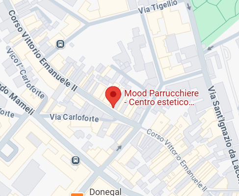 Indicazioni per raggiungere il salone Mood a Cagliari